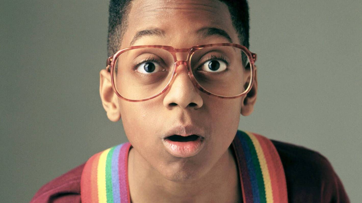 Jaleel White als Steve Urkel in der Kult-Comedy „Alle unter einem Dach“.