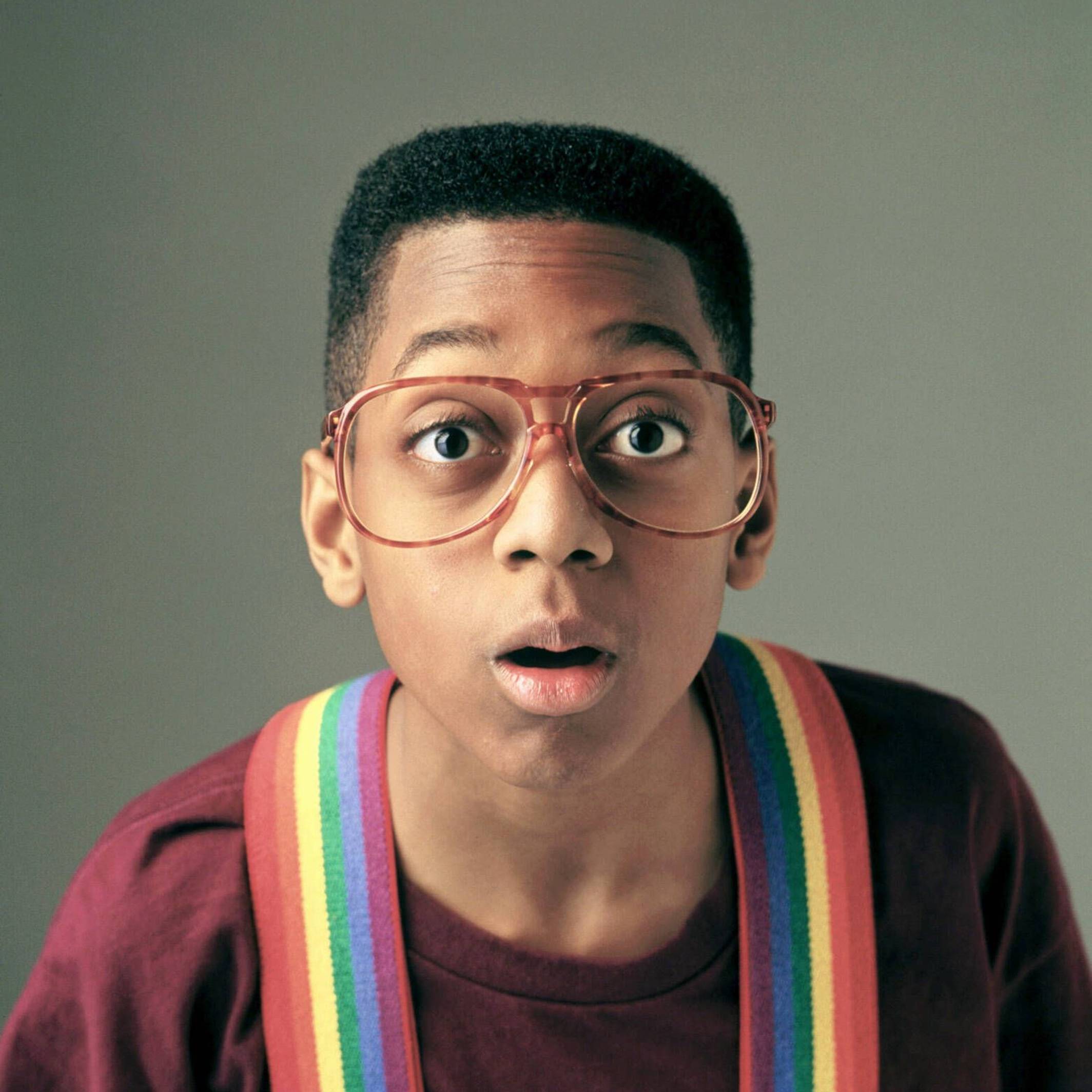 Jaleel White als Steve Urkel in der Kult-Comedy „Alle unter einem Dach“.