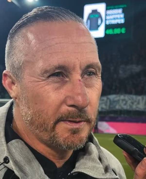 Christian Schaider mit blutiger Nase im Interview.