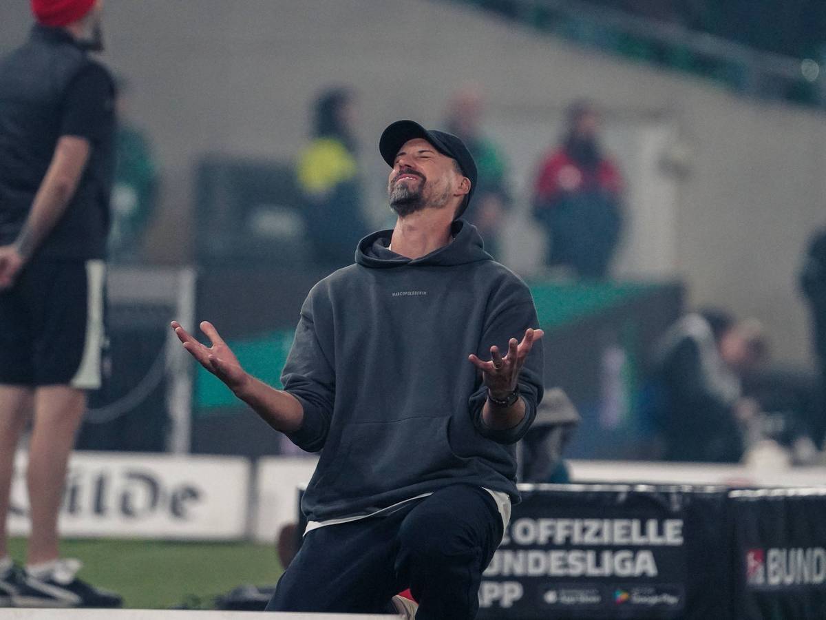 Sandro Wagner reagiert an der Seitenlinie