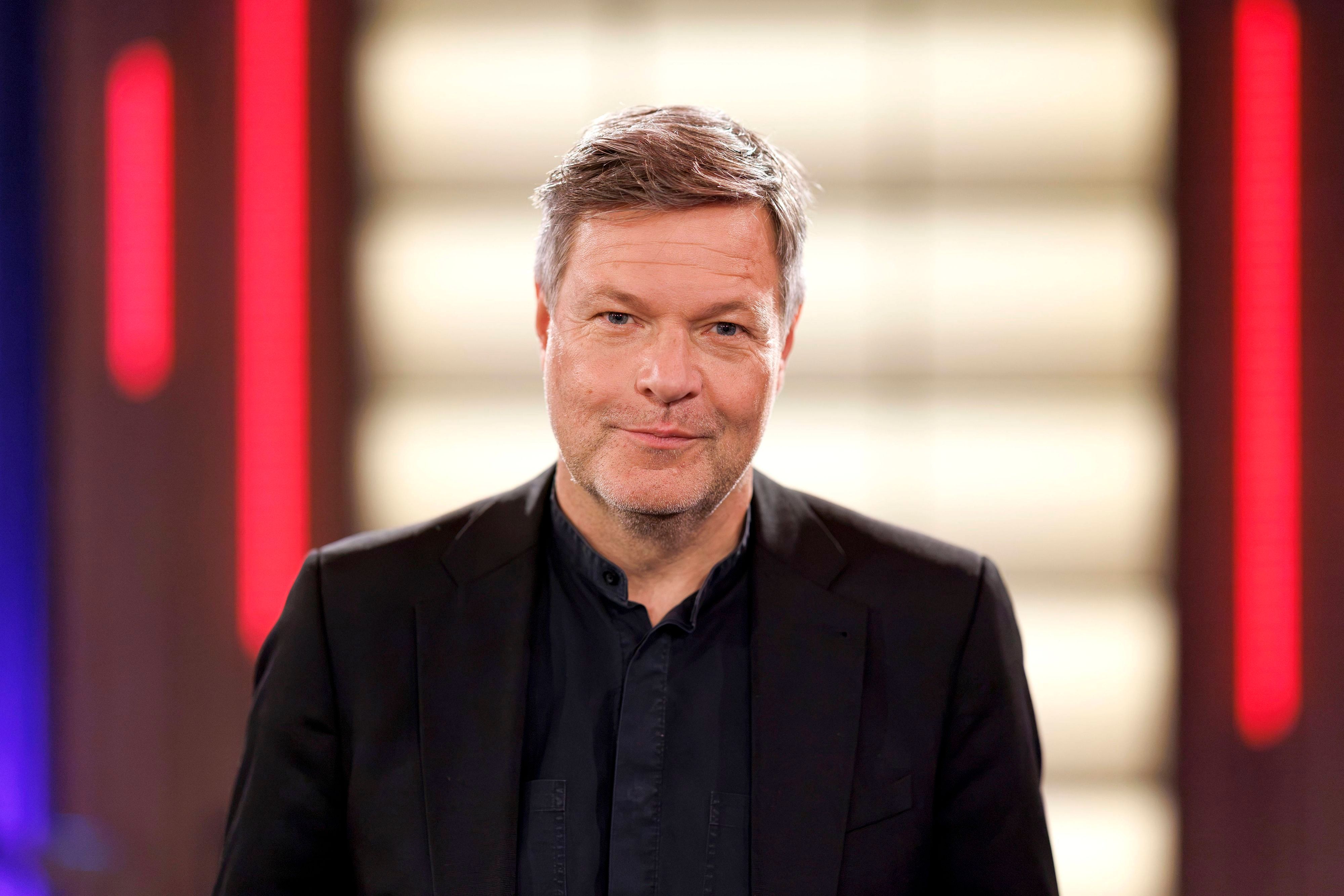 Robert Habeck bei der WDR-Talkshow „Kölner Treff“.