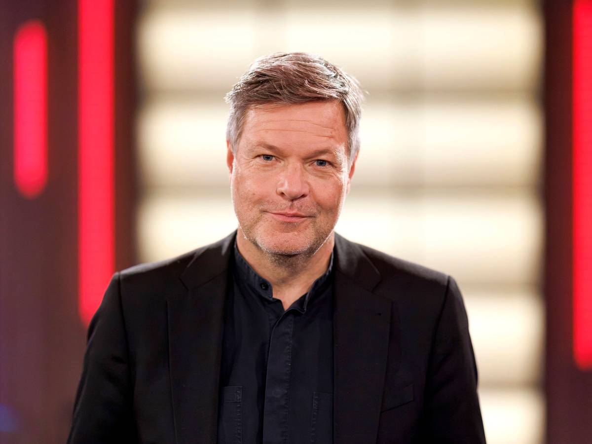 Robert Habeck bei der WDR-Talkshow „Kölner Treff“.