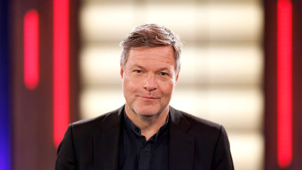 Robert Habeck bei der WDR-Talkshow „Kölner Treff“.