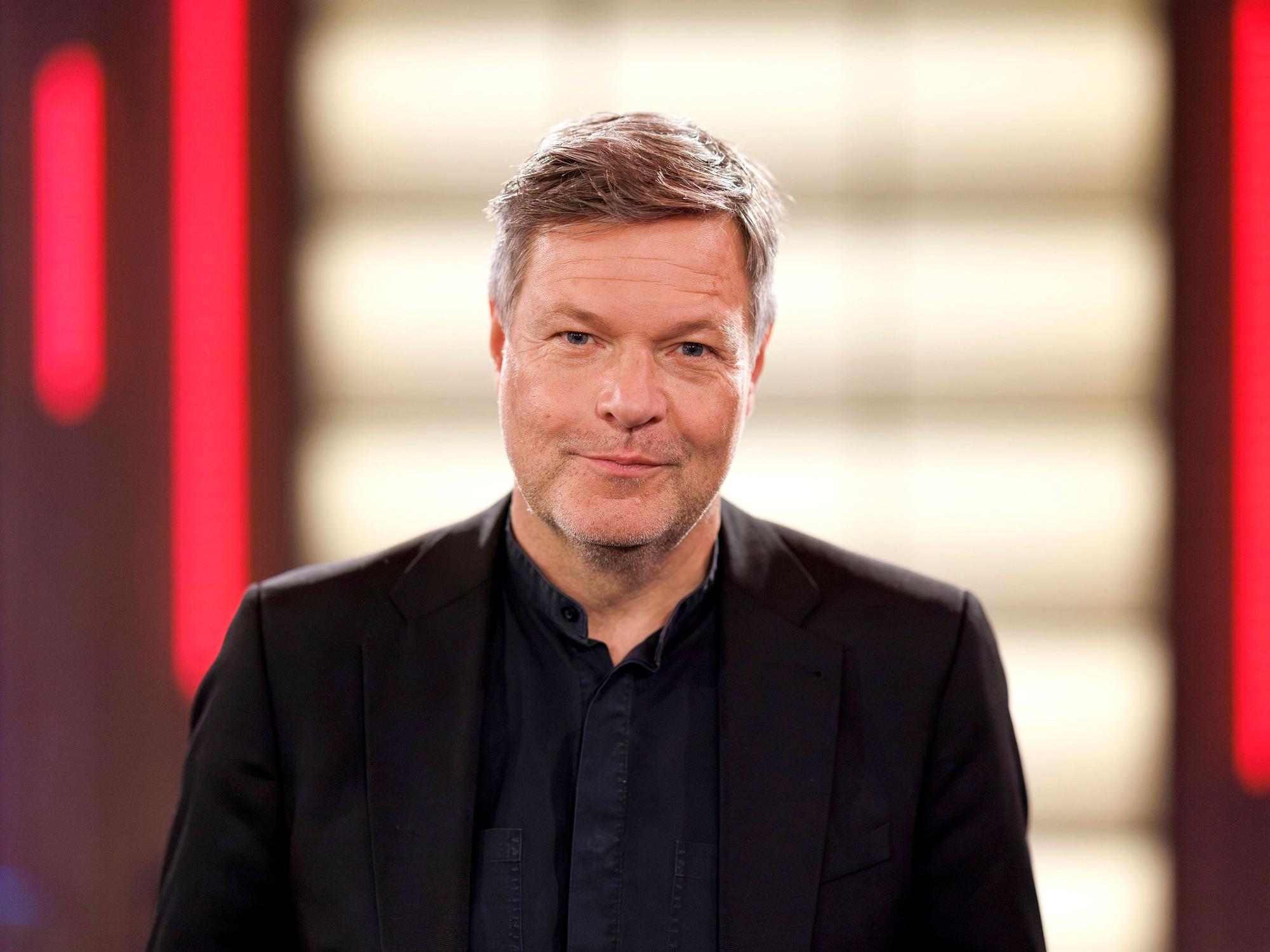 Robert Habeck bei der WDR-Talkshow „Kölner Treff“.