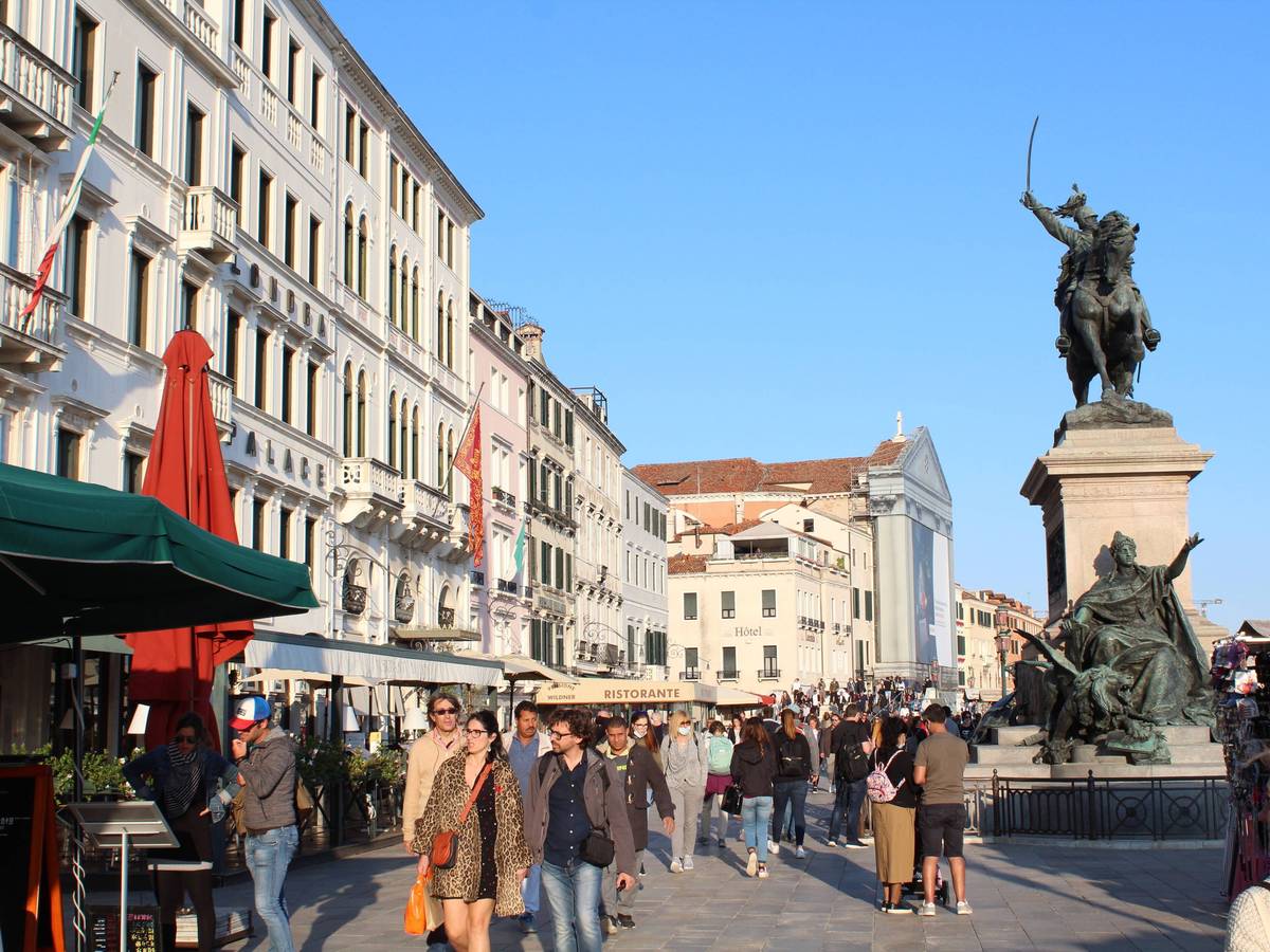 Promenade zwischen San Marco und San Zaccaria in Venedig: Ein kanadisches Paar war geschockt, nachdem es die Rechnung einer Trattoria bekam.
