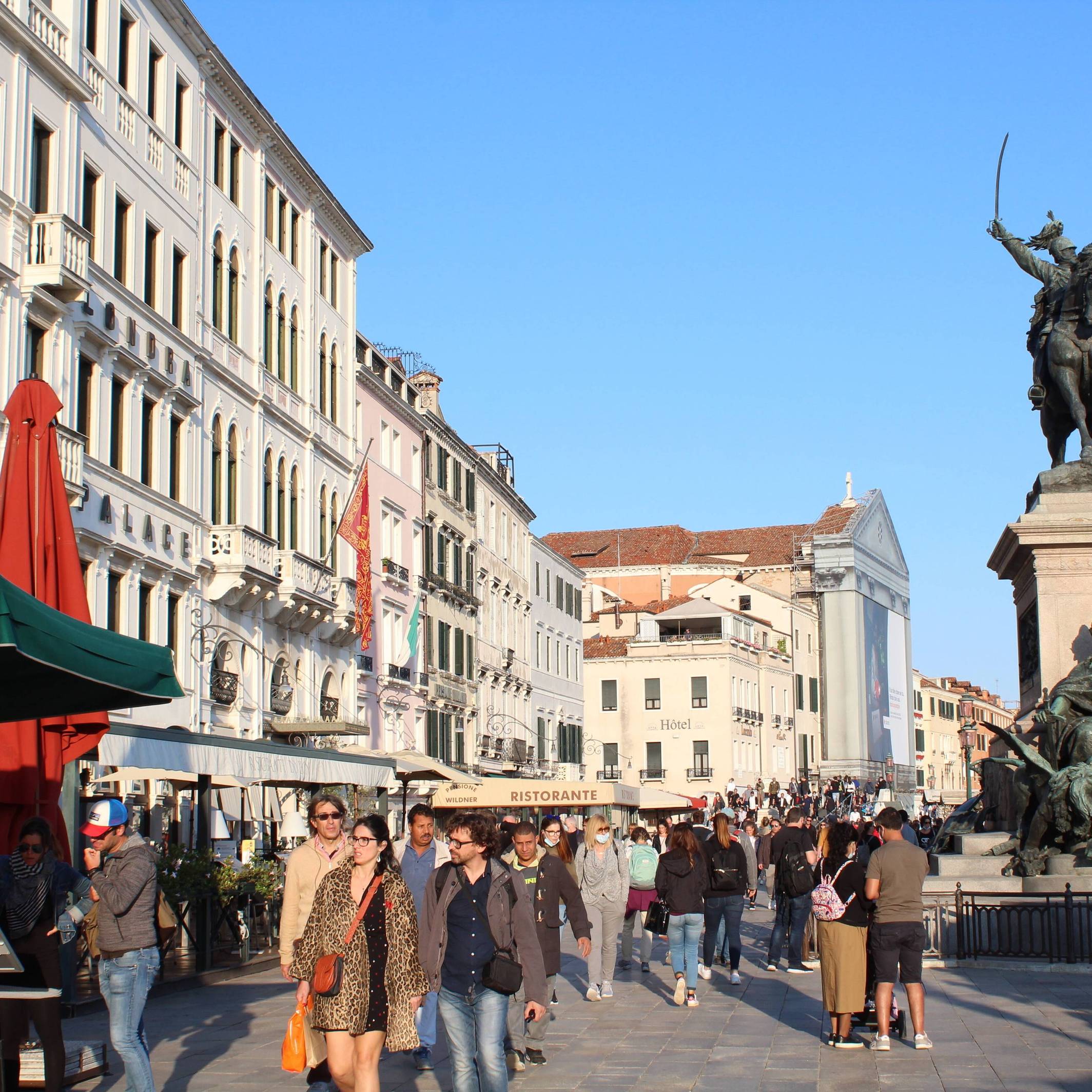 Promenade zwischen San Marco und San Zaccaria in Venedig: Ein kanadisches Paar war geschockt, nachdem es die Rechnung einer Trattoria bekam.