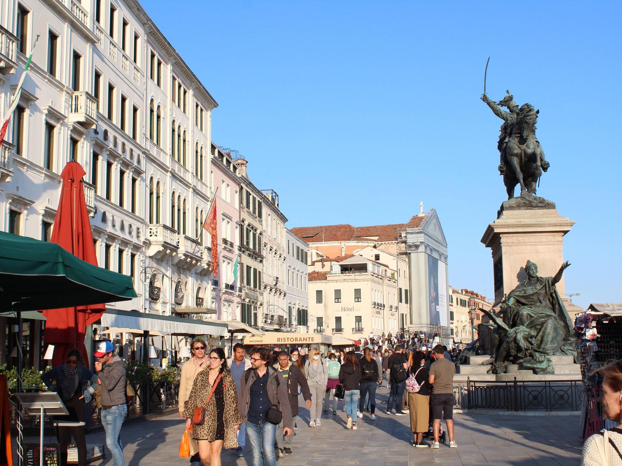 Promenade zwischen San Marco und San Zaccaria in Venedig: Ein kanadisches Paar war geschockt, nachdem es die Rechnung einer Trattoria bekam.