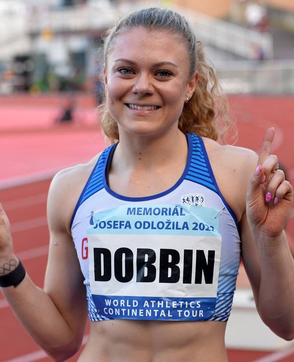 Die britische Sprinterin Beth Dobbin.