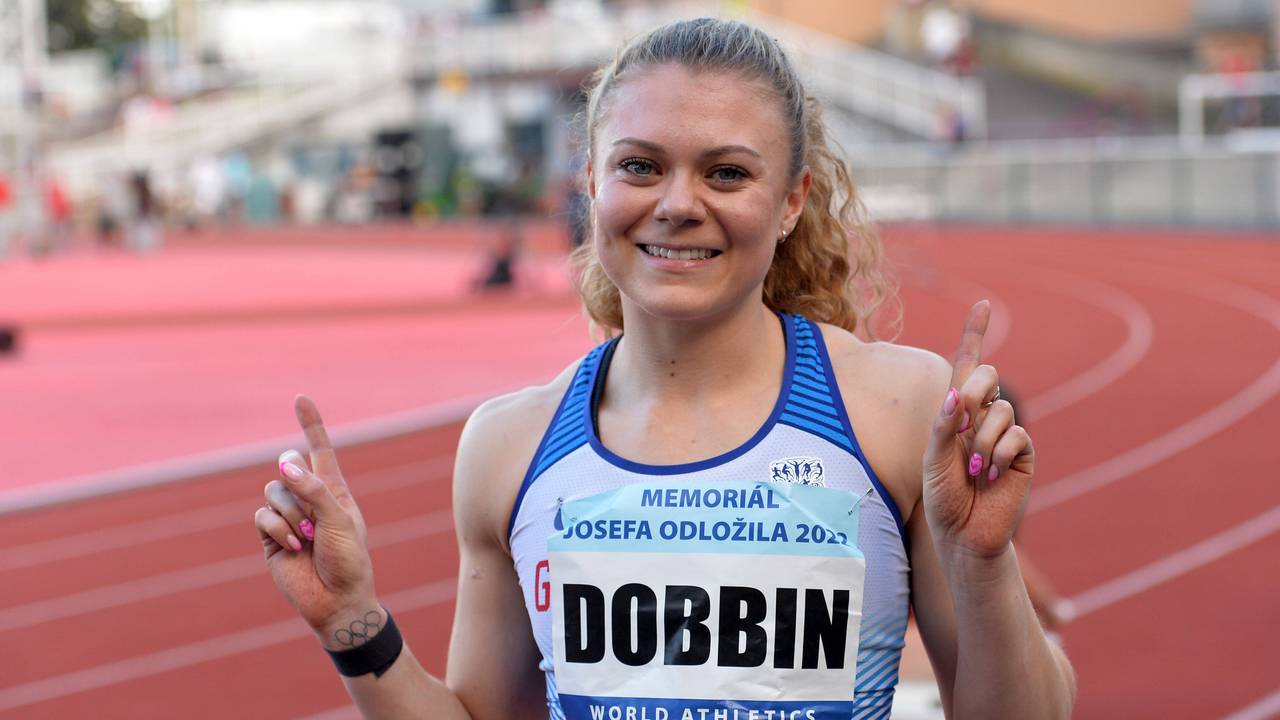 Die britische Sprinterin Beth Dobbin.
