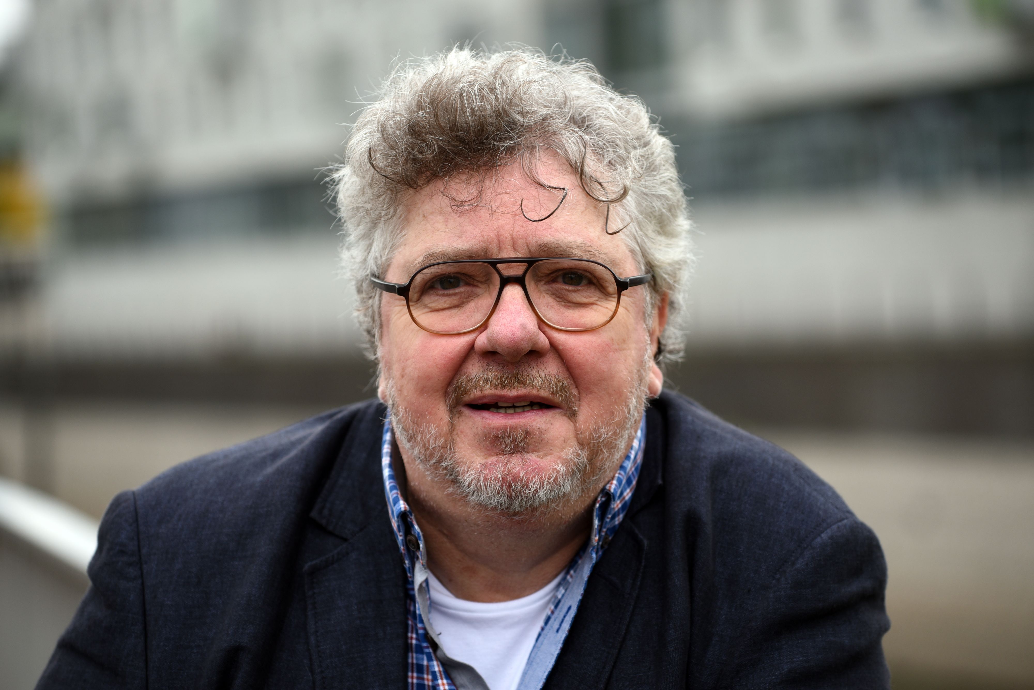 Michael Schanze steht bei einer Veranstaltung in Köln 2016.