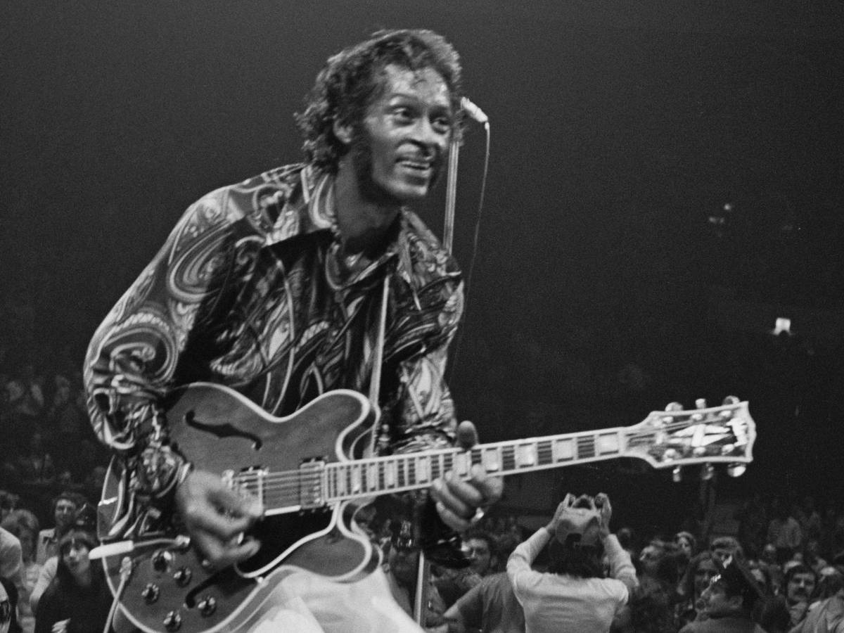 1972 war die Blütezeit des Rock'n'Roll längst vorbei. Dennoch fällt Chuck Berrys einziger Nummer-Eins-Hit in dieses Jahr. (Bild: Michael Ochs Archives)