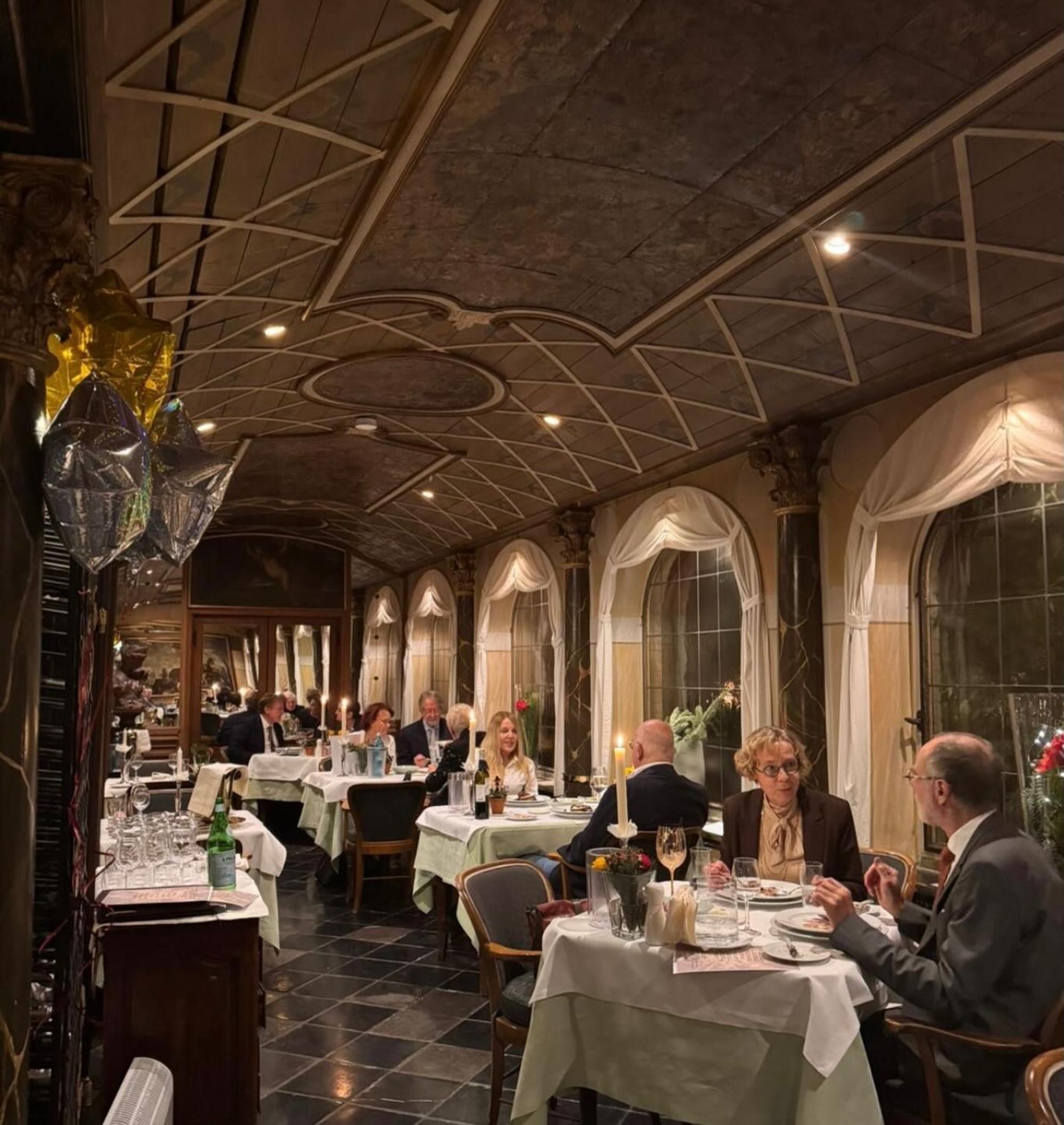 Sehr stilvoll: das „Restaurant Schwarzenbruch“ in Stolberg