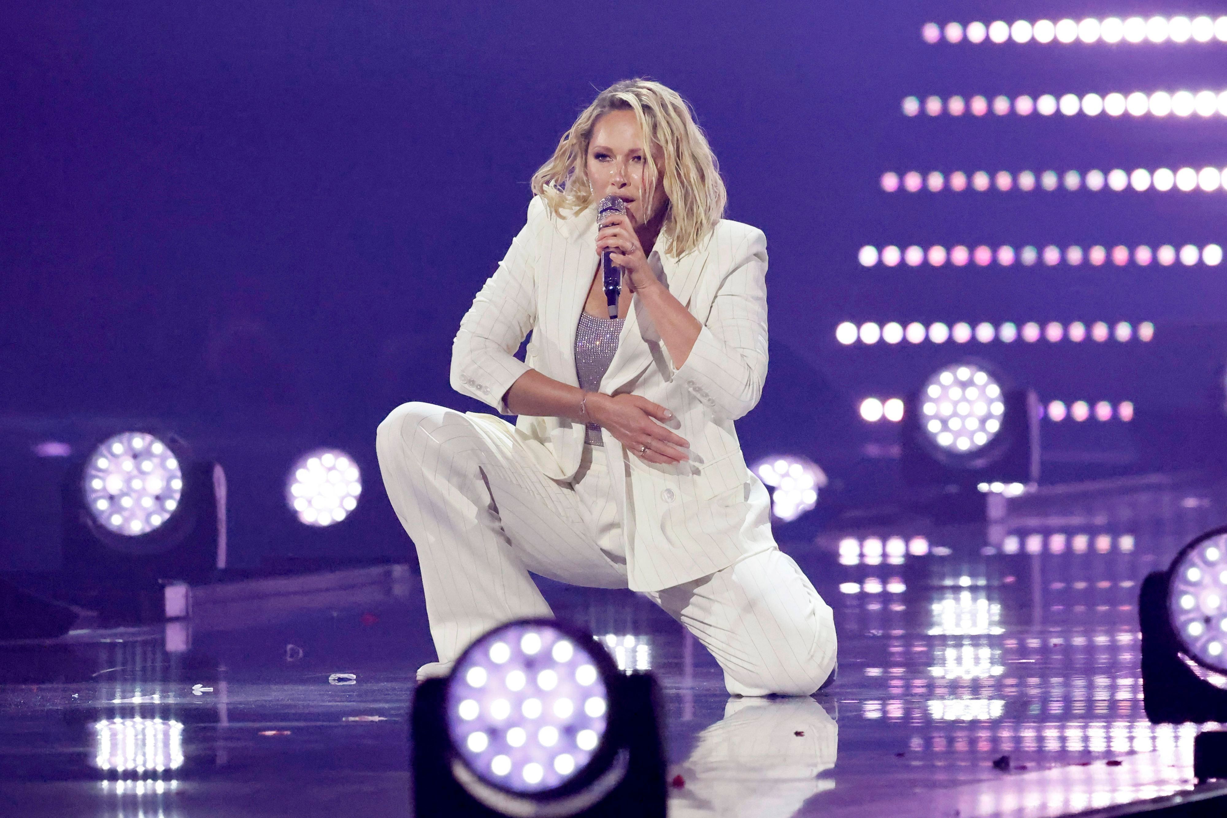Sängerin Helene Fischer beim „Schlagerbooom“ 2026.