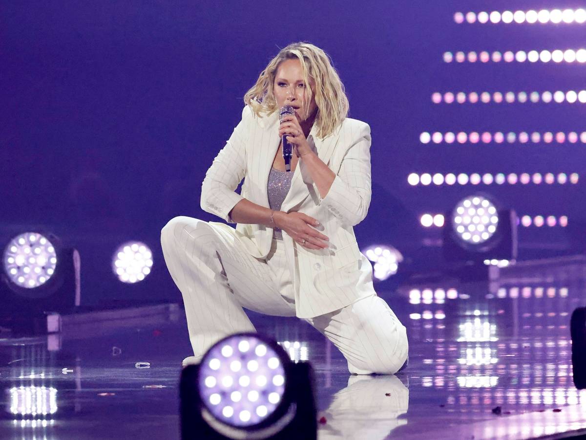 Sängerin Helene Fischer beim „Schlagerbooom“ 2026.