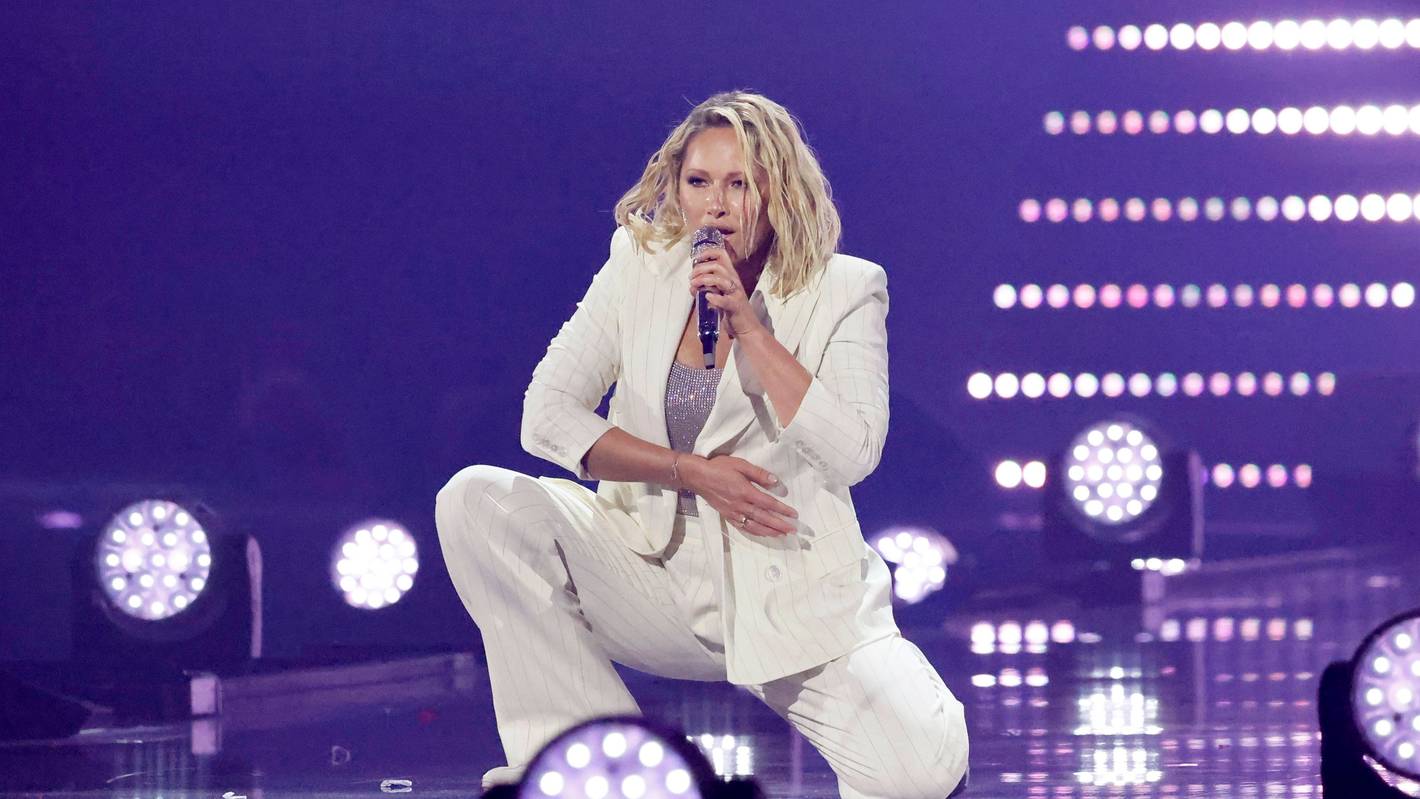 Sängerin Helene Fischer beim „Schlagerbooom“ 2026.