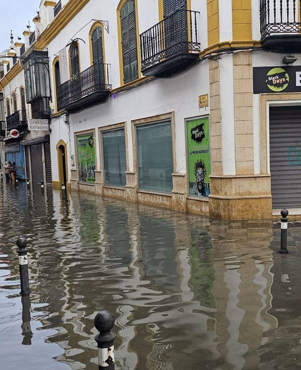 Starker Regen in Andalusien