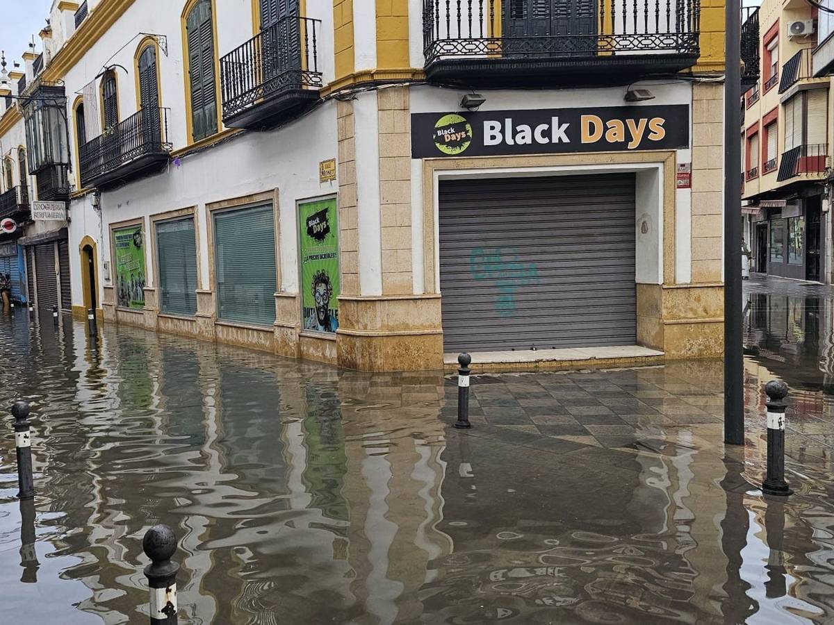 Starker Regen in Andalusien