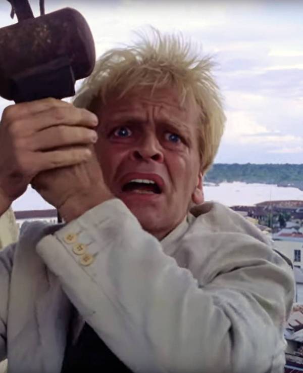 Klaus Kinski in einer seiner zahlreichen Rollen.