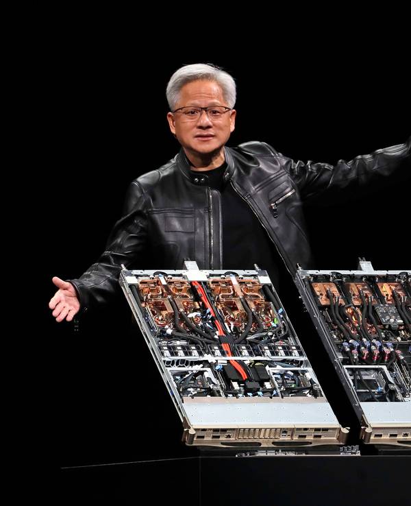 Nvidia-Chef Jensen Huang wird als „Stargast“ beim Investitionsgipfel in Berlin erwartet. (Archivbild)