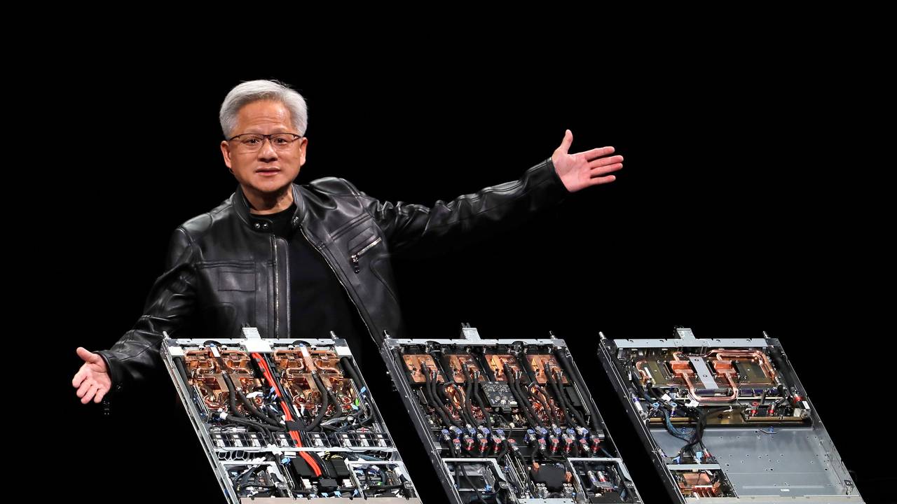Nvidia-Chef Jensen Huang wird als „Stargast“ beim Investitionsgipfel in Berlin erwartet. (Archivbild)