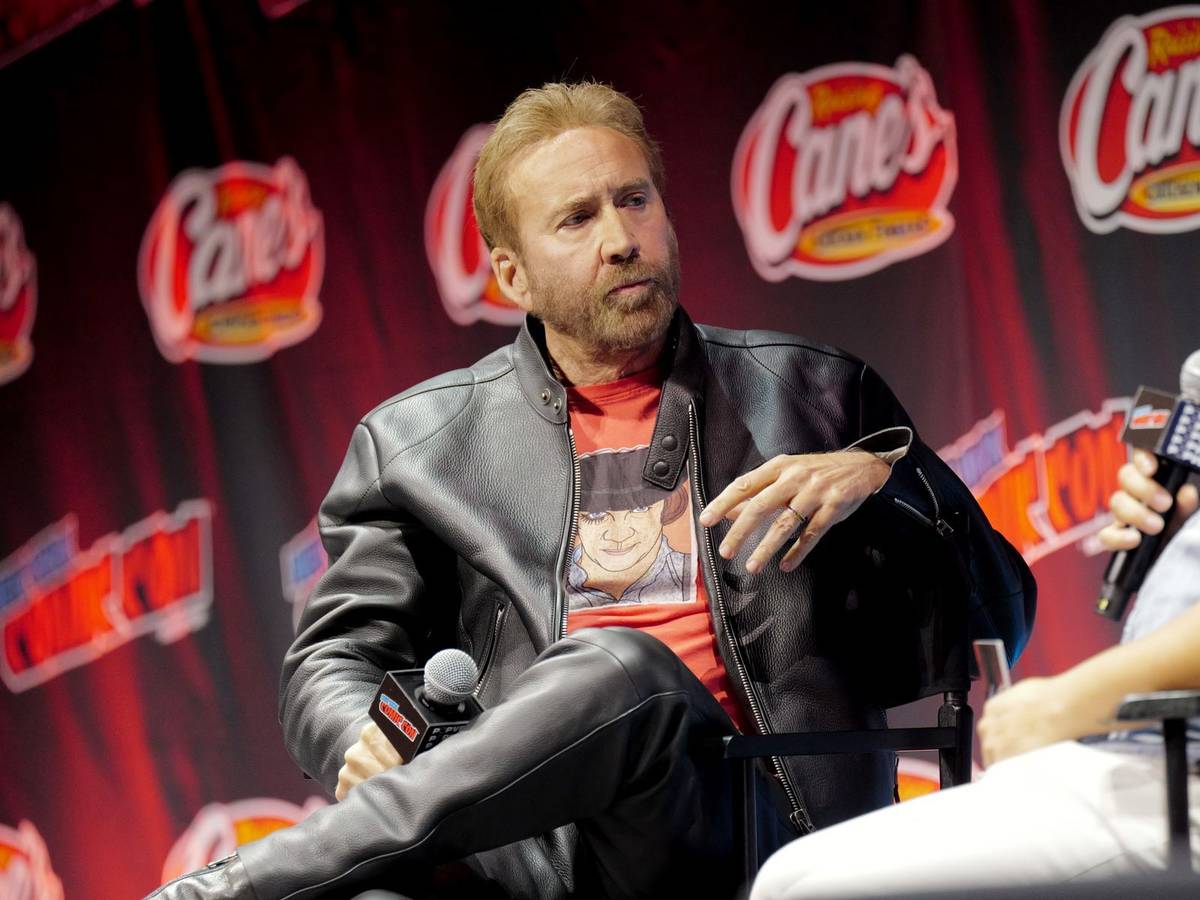 Nicolas Cage kündigte bei der New York Comic-Con an, Teil des neuen Casts von „True Detective“ zu sein. (Bild: 2026 Getty Images/Craig Barritt)