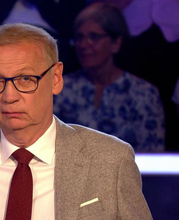 Günther Jauch zeigte sich bei „Wer wird Millionär?“ (RTL) sarkastisch-kritisch gegenüber dem türkischen Strafrecht. (Bild: RTL)