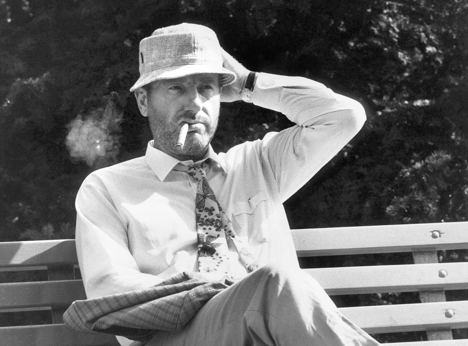 Manfred Krug als Anwalt Robert Liebling in der ersten Folge Seriwe „Liebling Kreuzberg“ im Jahr 1986 - eine Produktion, die TV-Geschichte schrieb. (Bild: rbb)