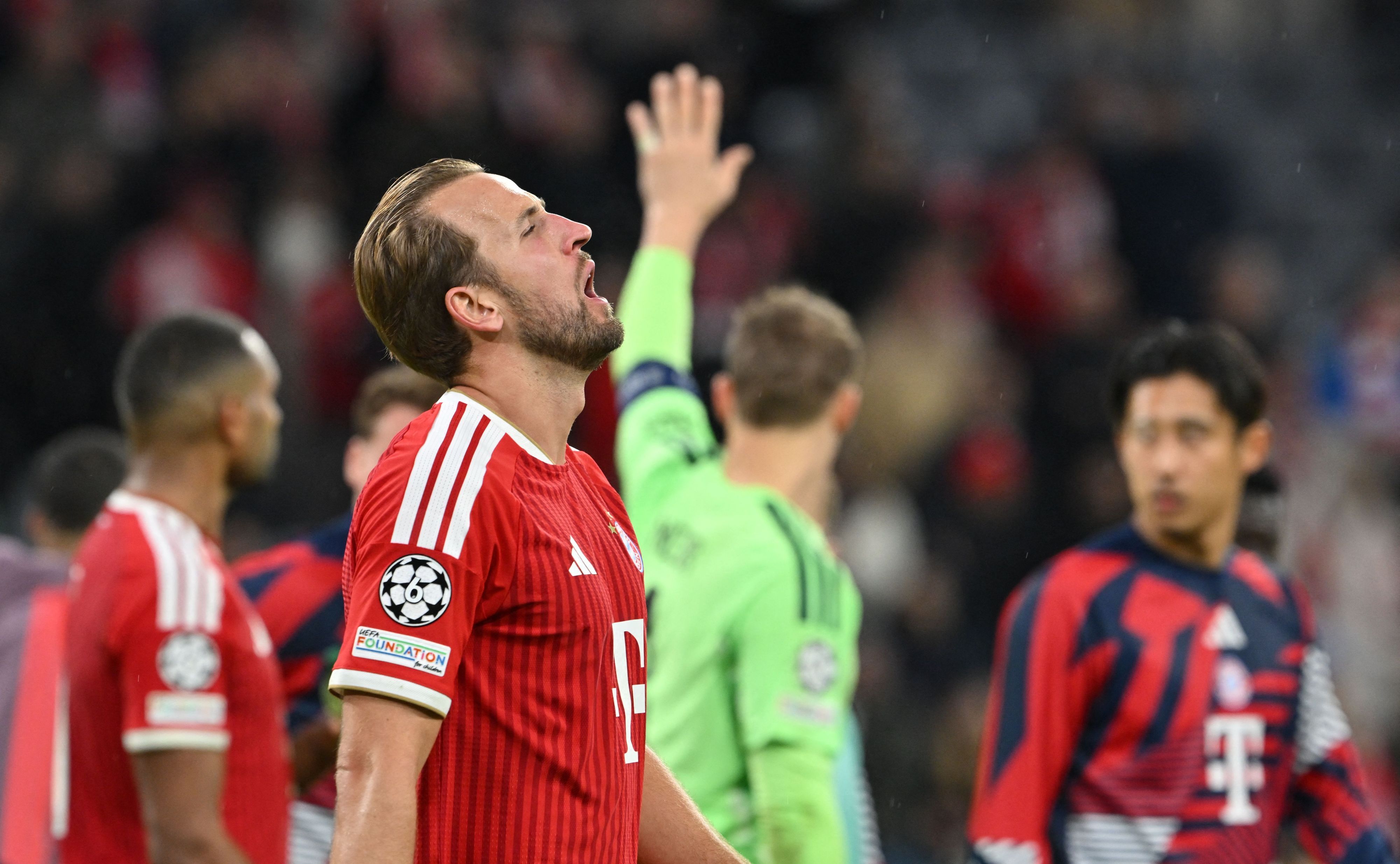 Frust bei Harry Kane nach dem Schlusspfiff.