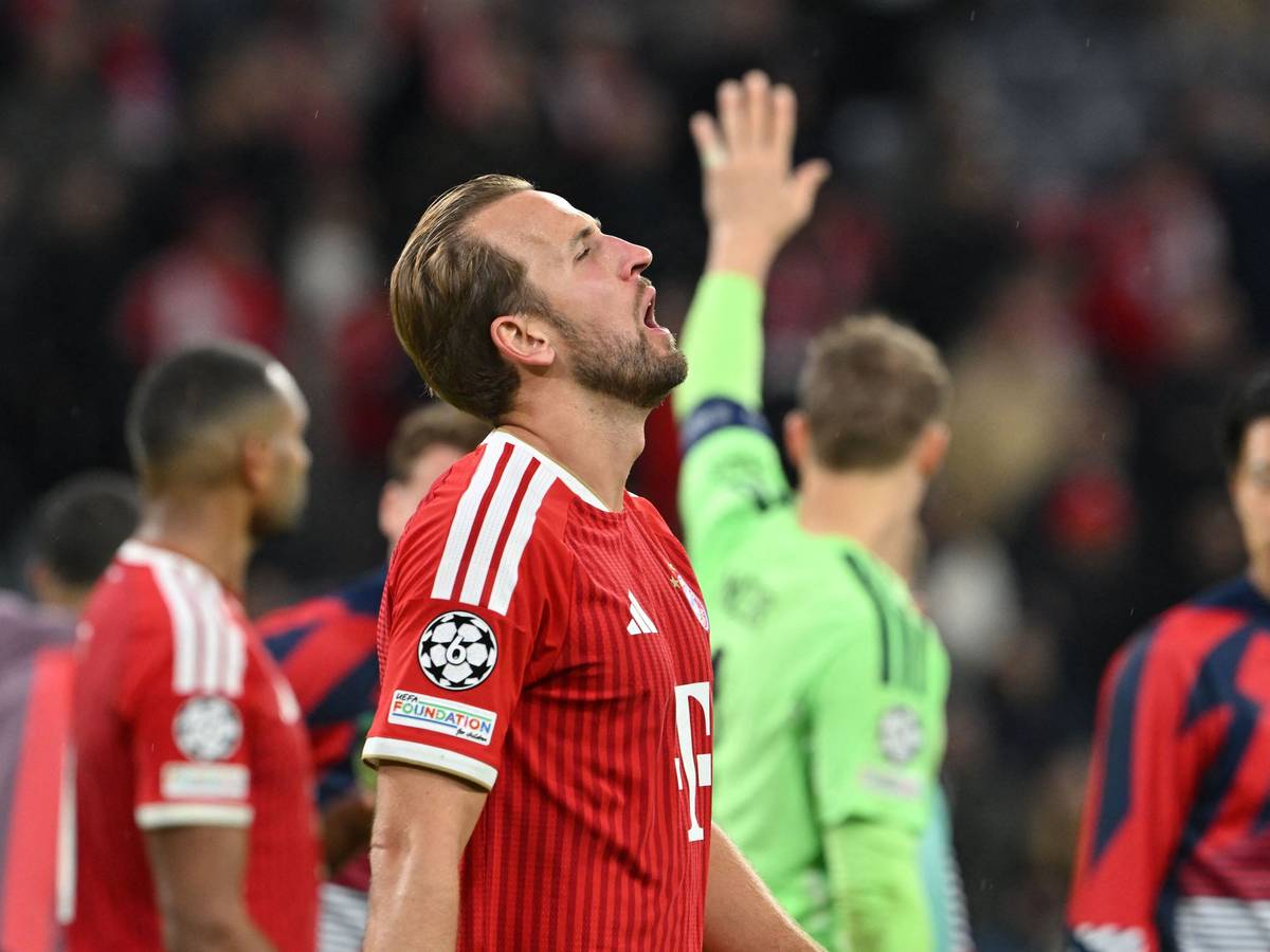 Frust bei Harry Kane nach dem Schlusspfiff.