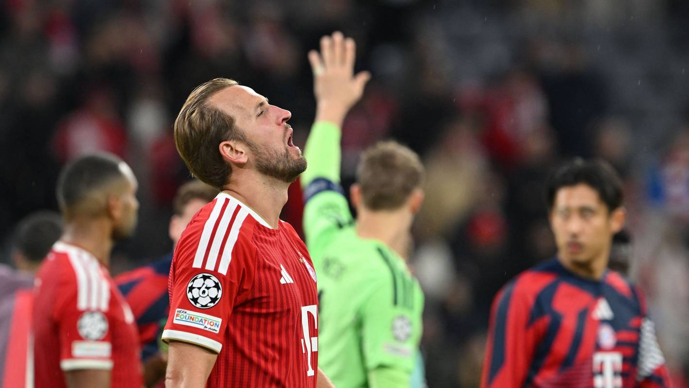 Frust bei Harry Kane nach dem Schlusspfiff.