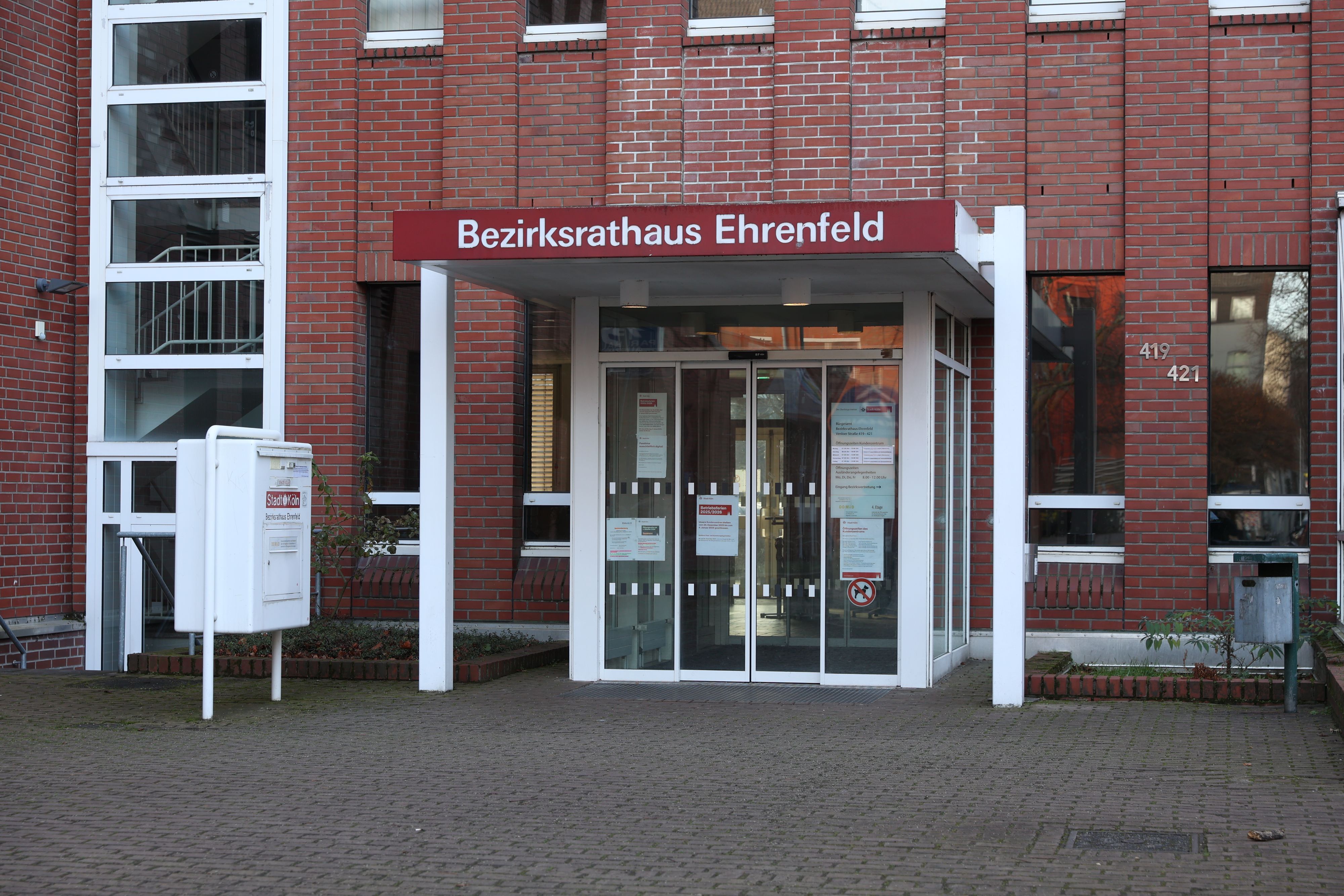 Das Bezirksrathaus Ehrenfeld
