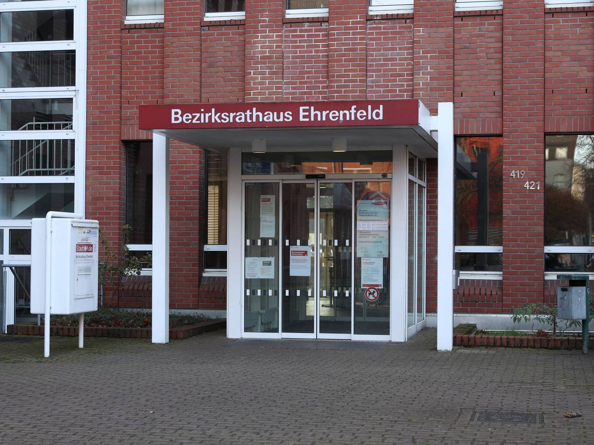Das Bezirksrathaus Ehrenfeld