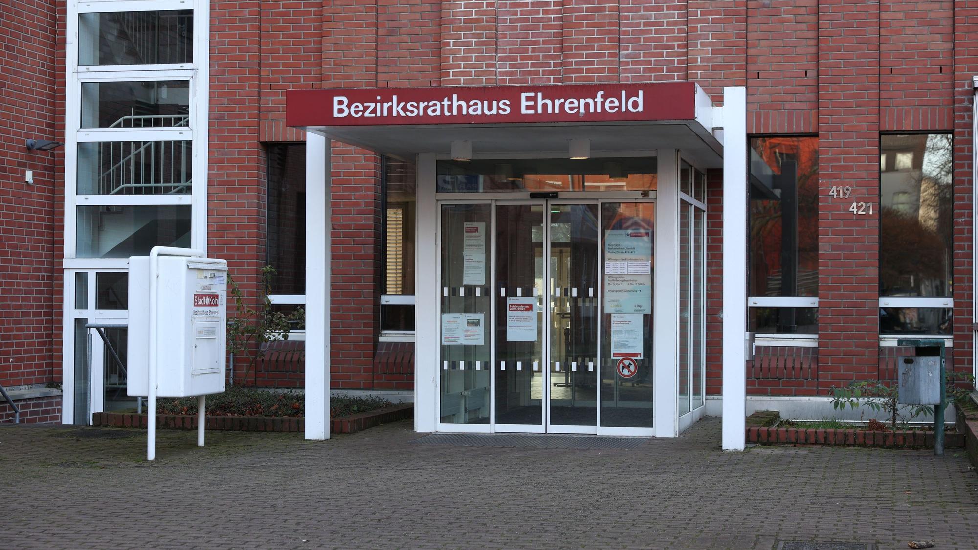 Das Bezirksrathaus Ehrenfeld