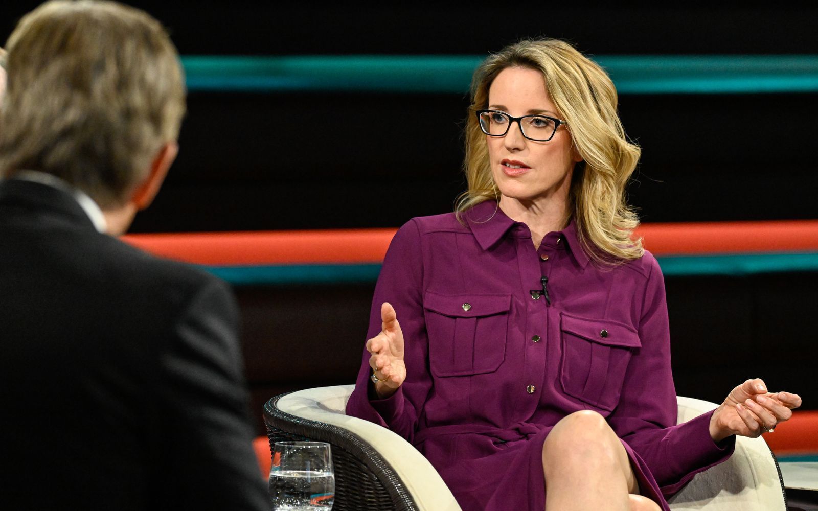 Ethikerin Alena Buyx forderte, dass nicht alle Jobs an die KI übergeben werden dürfen. (Bild: ZDF / Markus Hertrich)