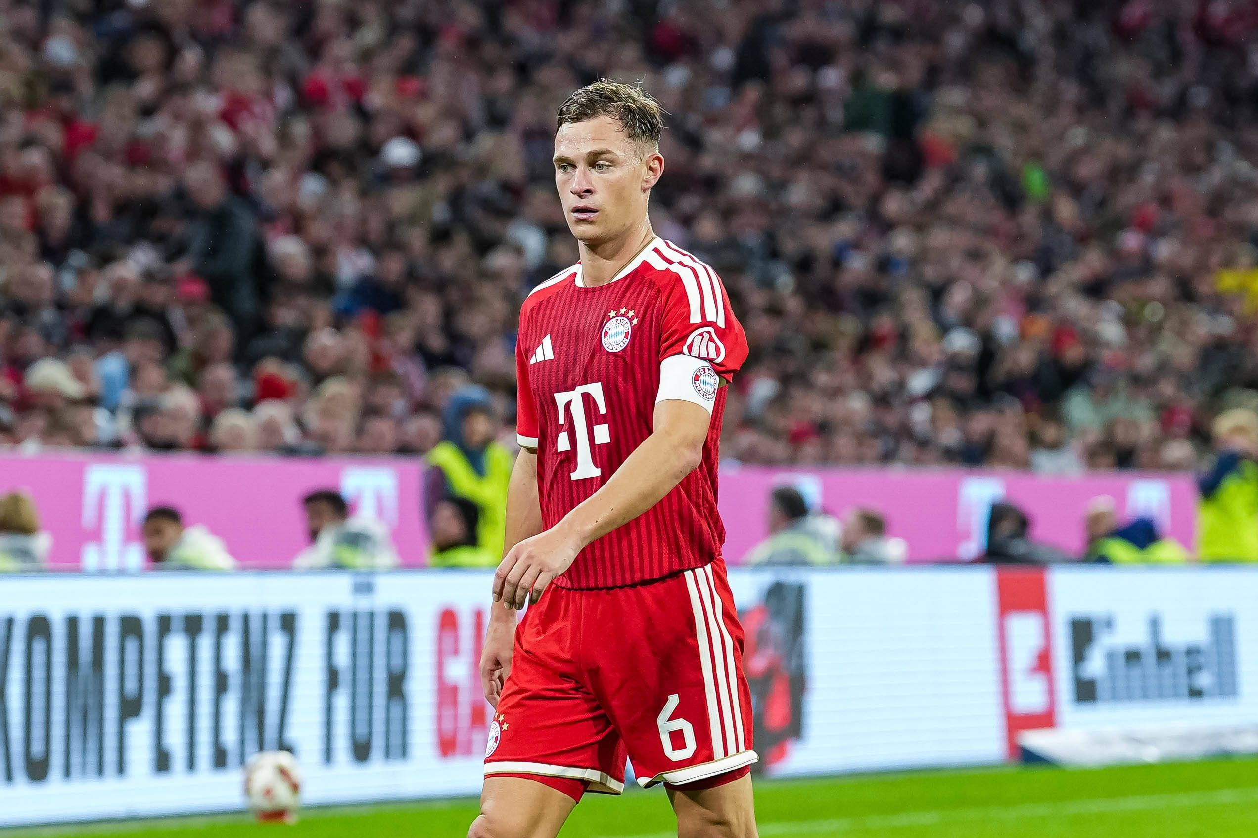 Beim FC Bayern als Kapitän auf dem Platz: Joshua Kimmich.