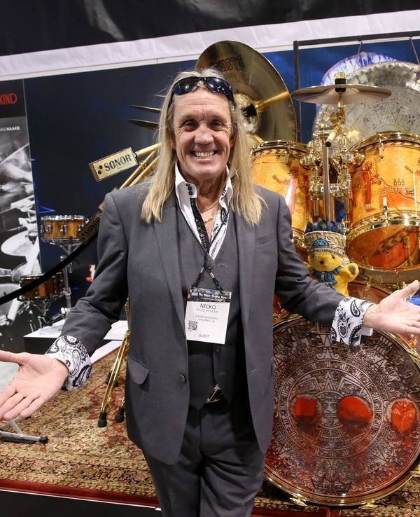 Als Schlagzeuger der Band Iron Maiden erlangte Nicko McBrain Weltruhm. (Bild: Getty Images / Jesse Grant)