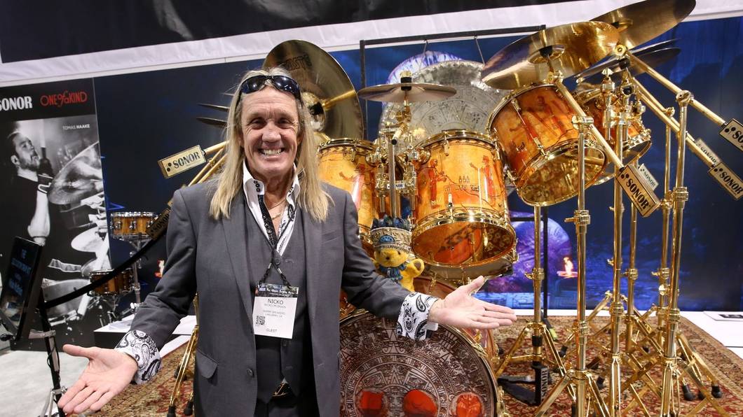 Als Schlagzeuger der Band Iron Maiden erlangte Nicko McBrain Weltruhm. (Bild: Getty Images / Jesse Grant)
