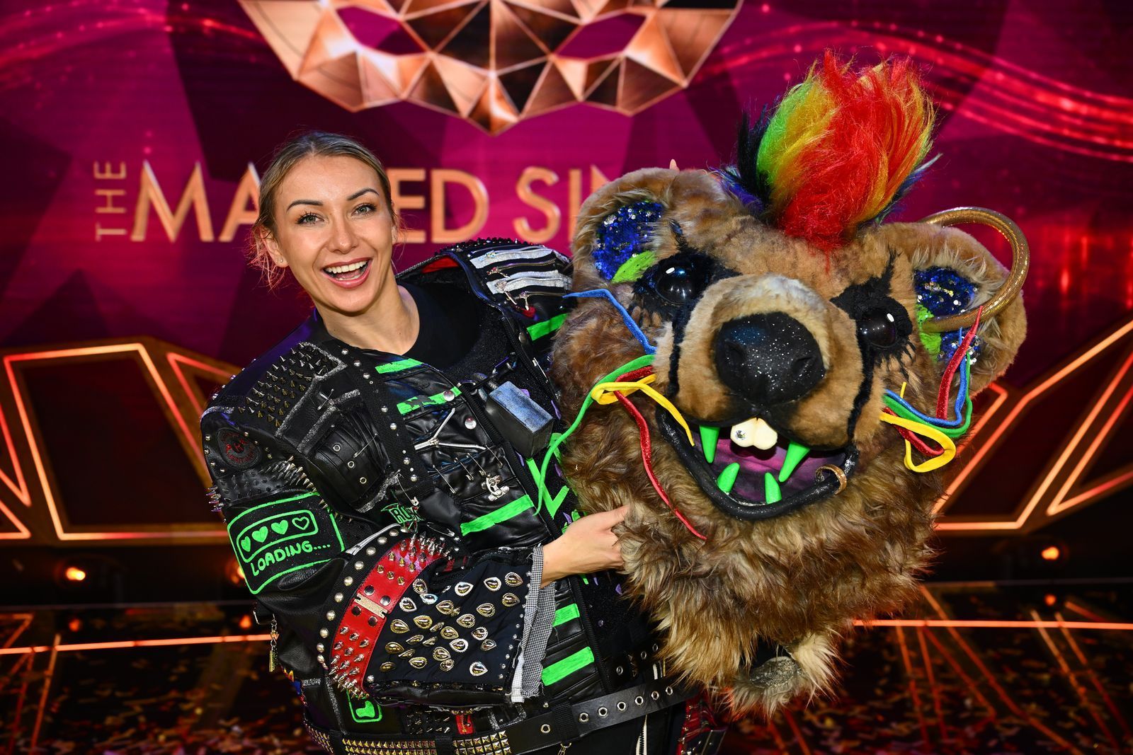 „Nie gedacht, dass ich ins Finale komme.“ Anna-Carina Woitschack war Wild Thing und vom eigenen Erfolg selbst überrascht - Platz zwei! (Bild: Joyn/Willi Weber)