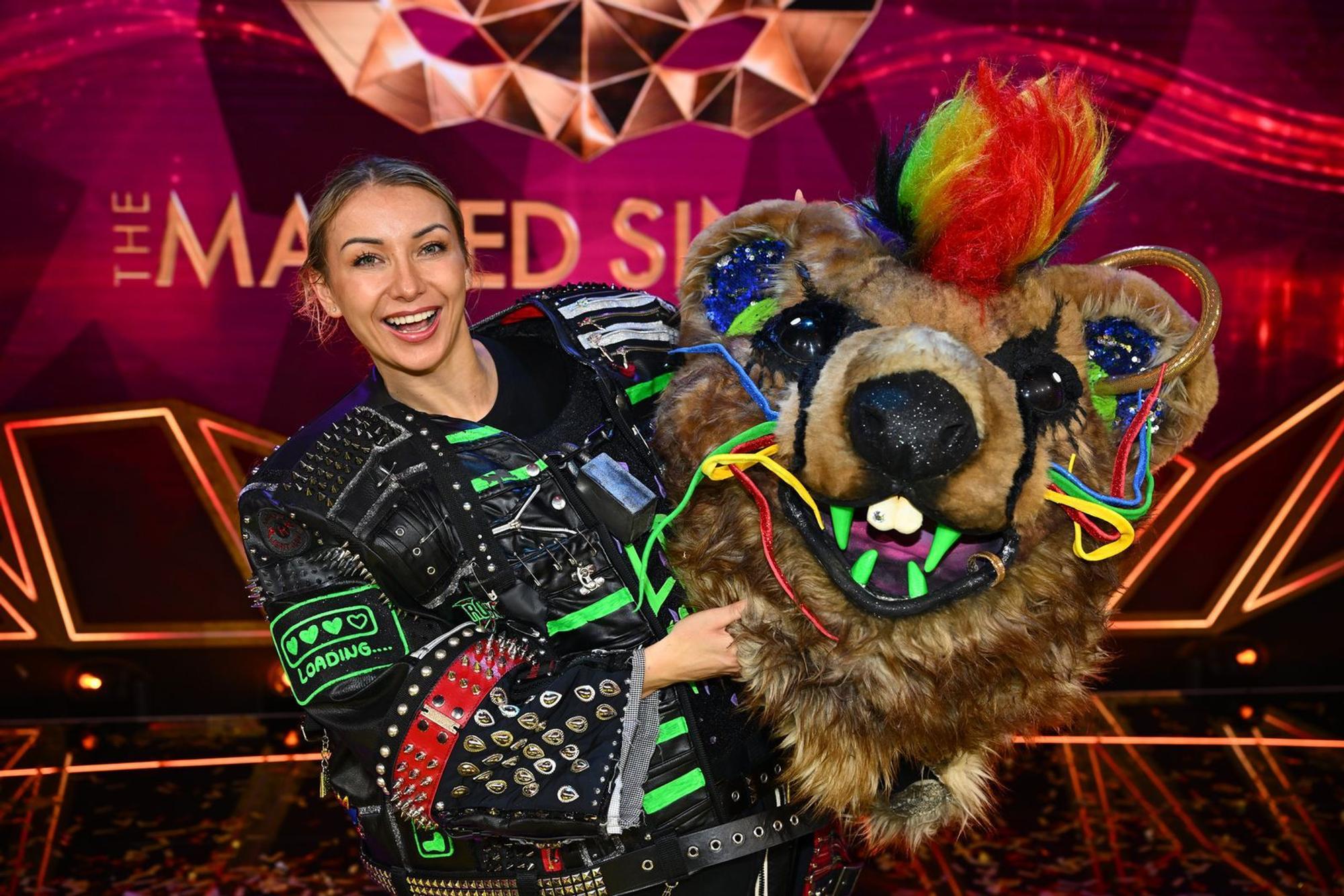 „Nie gedacht, dass ich ins Finale komme.“ Anna-Carina Woitschack war Wild Thing und vom eigenen Erfolg selbst überrascht - Platz zwei! (Bild: Joyn/Willi Weber)