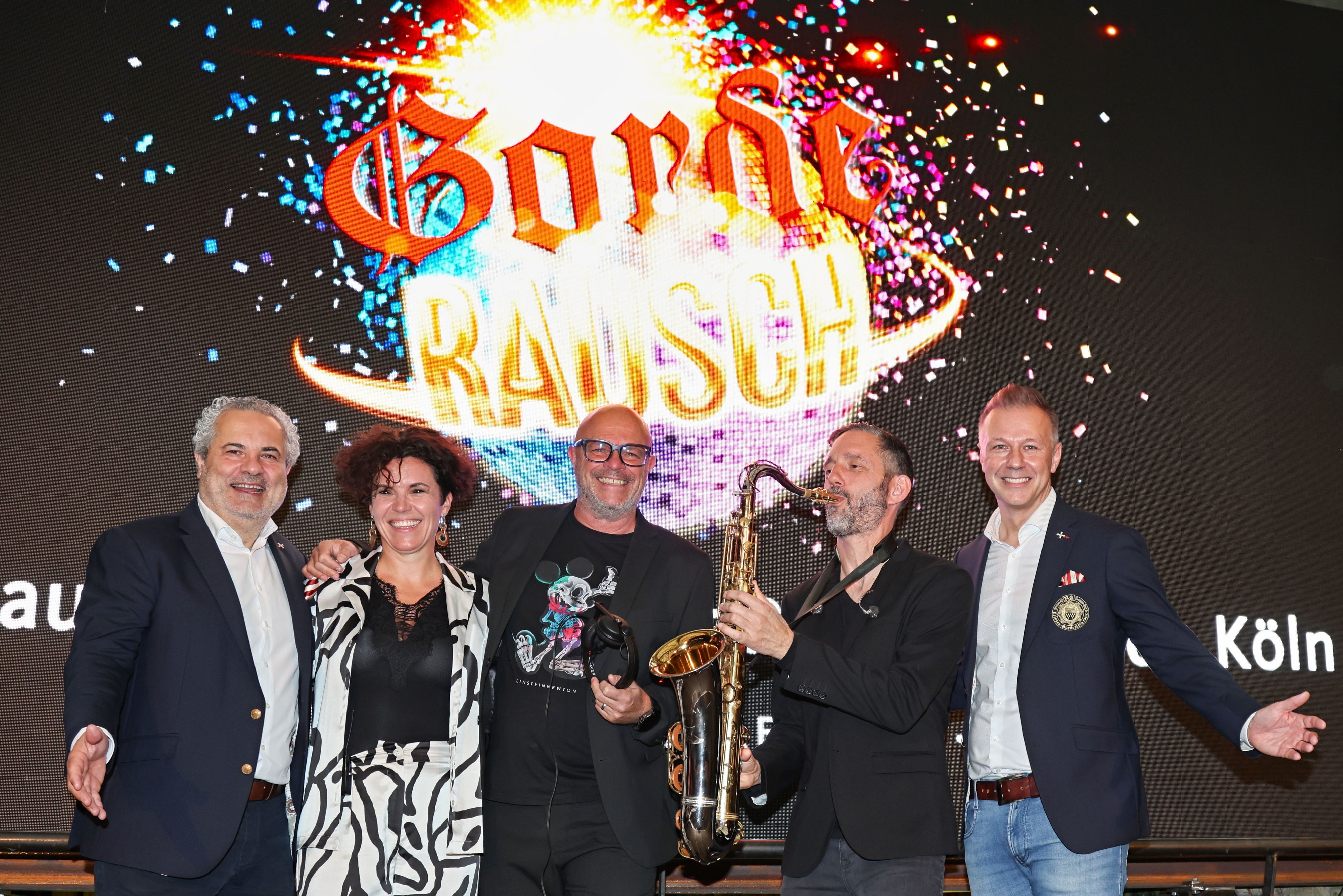 Dino Massi und Marcus Gottschalk präsentieren den „GardeRausch“.