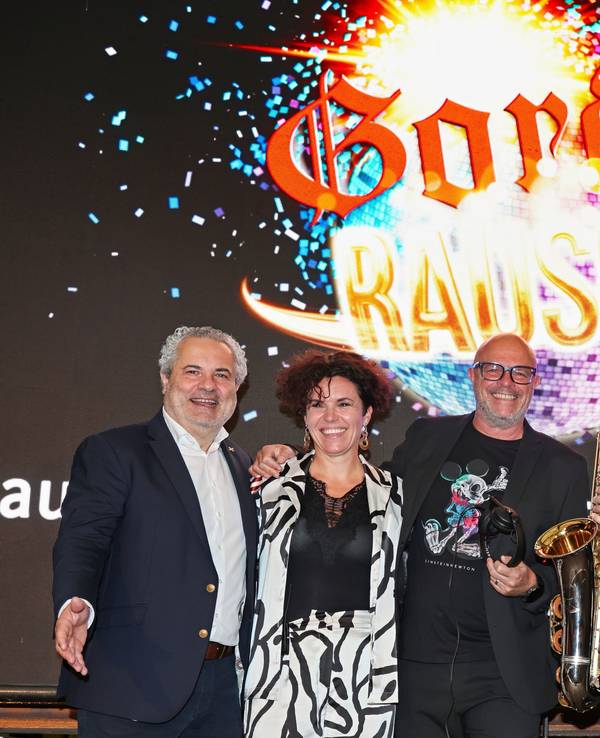 Dino Massi und Marcus Gottschalk präsentieren den „GardeRausch“.