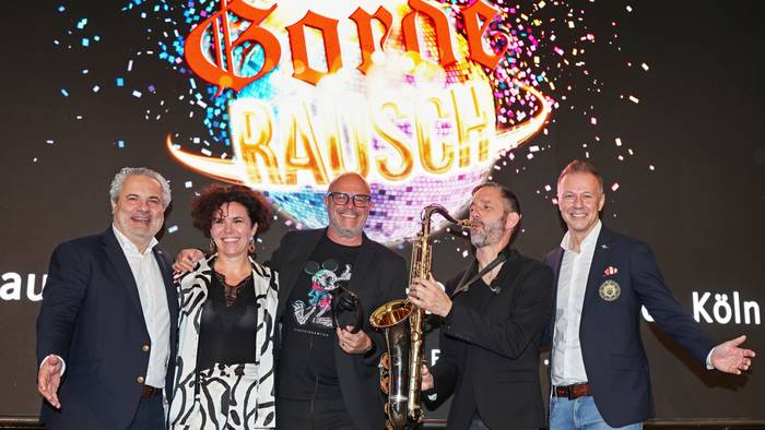 Dino Massi und Marcus Gottschalk präsentieren den „GardeRausch“.