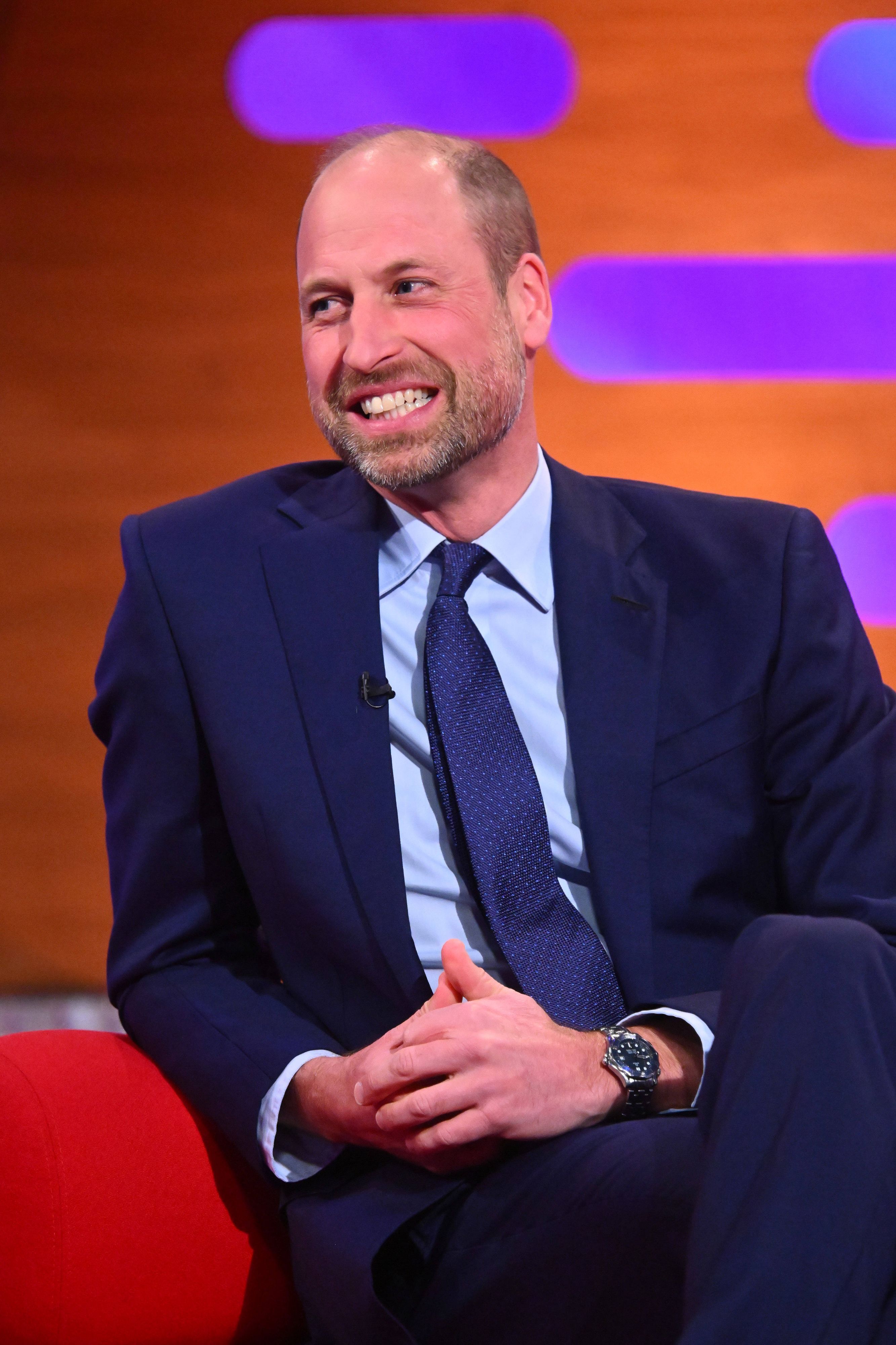 Neben dem Umweltschutz sprach Prinz William in der „Graham Norton Show“ über seine Unterstützung für den Fußballverein Aston Villa und seine Begeisterung für die Filme von Christopher Nolan.