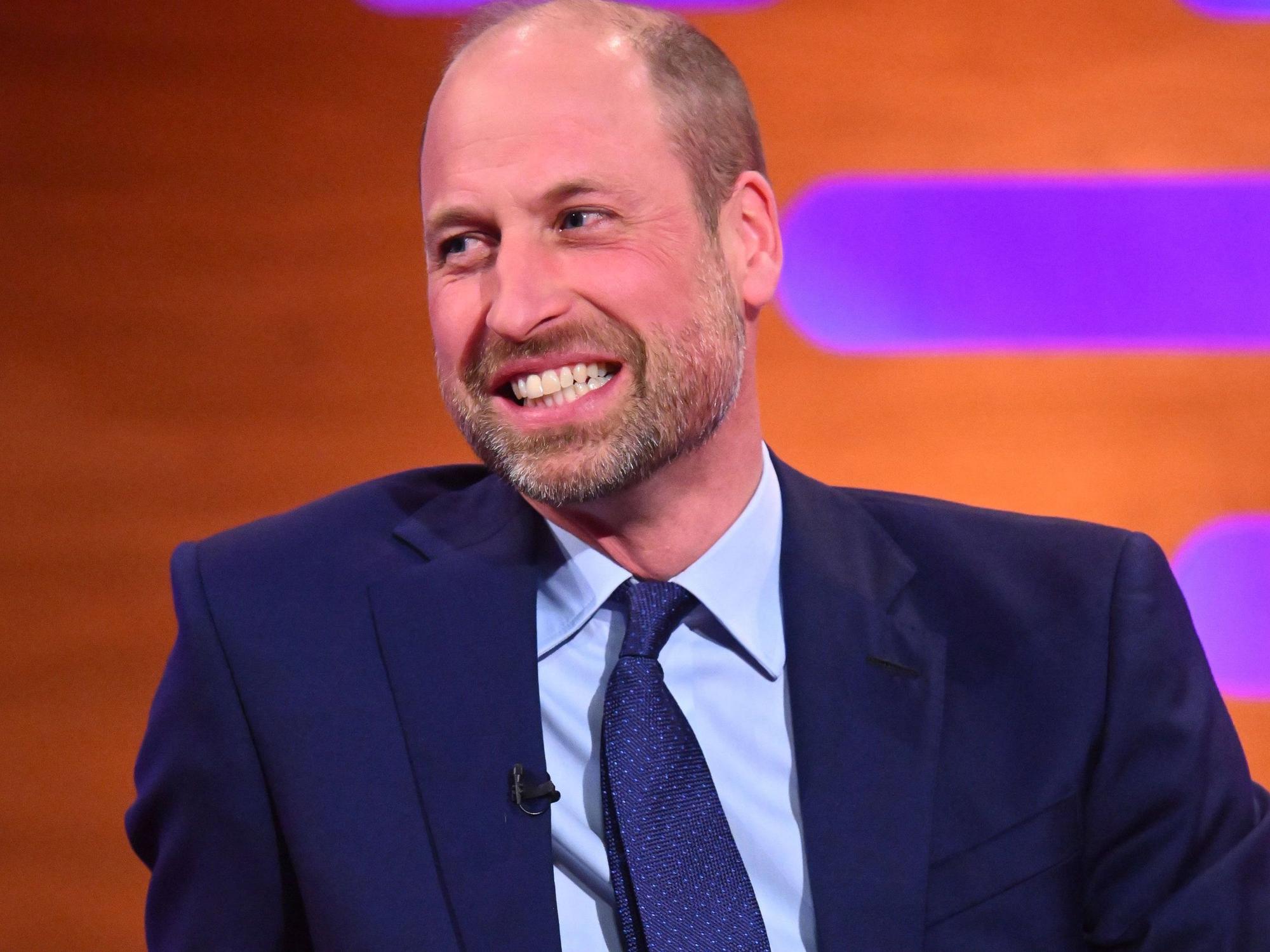 Neben dem Umweltschutz sprach Prinz William in der „Graham Norton Show“ über seine Unterstützung für den Fußballverein Aston Villa und seine Begeisterung für die Filme von Christopher Nolan.