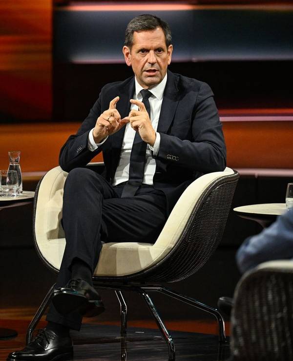 SPD-Politiker Olaf Lies sprach bei „Markus Lanz“ über die deutsche Wirtschaftslage. (Bild: ZDF / Markus Hertrich)