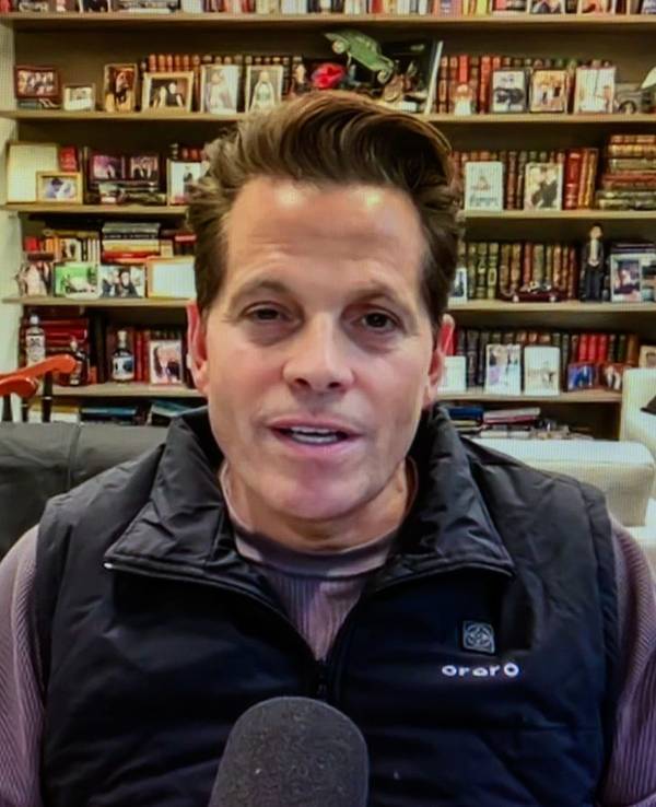 Anthony Scaramucci war 2017 zehn Tage lang Kommunikationsdirektor von Donald Trump. Bei Illner rechnete er mit dem US-Präsidenten ab. (Bild: ZDF/Svea Pietschmann )