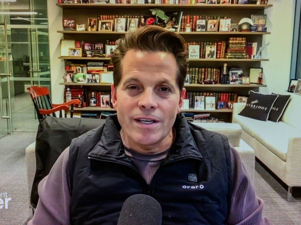 Anthony Scaramucci war 2017 zehn Tage lang Kommunikationsdirektor von Donald Trump. Bei Illner rechnete er mit dem US-Präsidenten ab. (Bild: ZDF/Svea Pietschmann )