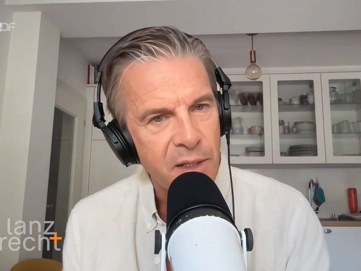 ZDF-Moderator Markus Lanz sorgt sich um seine Gesundheit. (Bild: ZDF / Lanz + Precht)