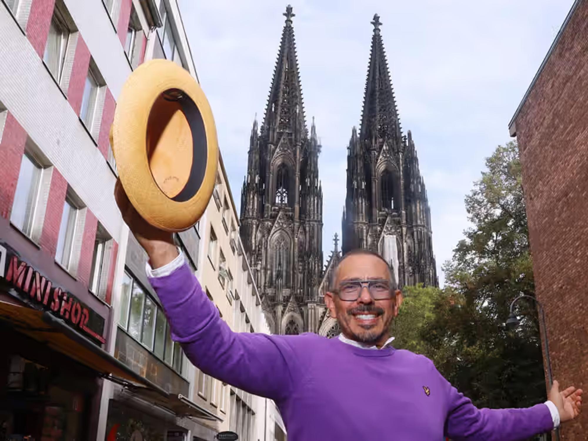 Stadtführer Mohamed K. fehlt wegen des Niedrigwassers die Kundschaft.
