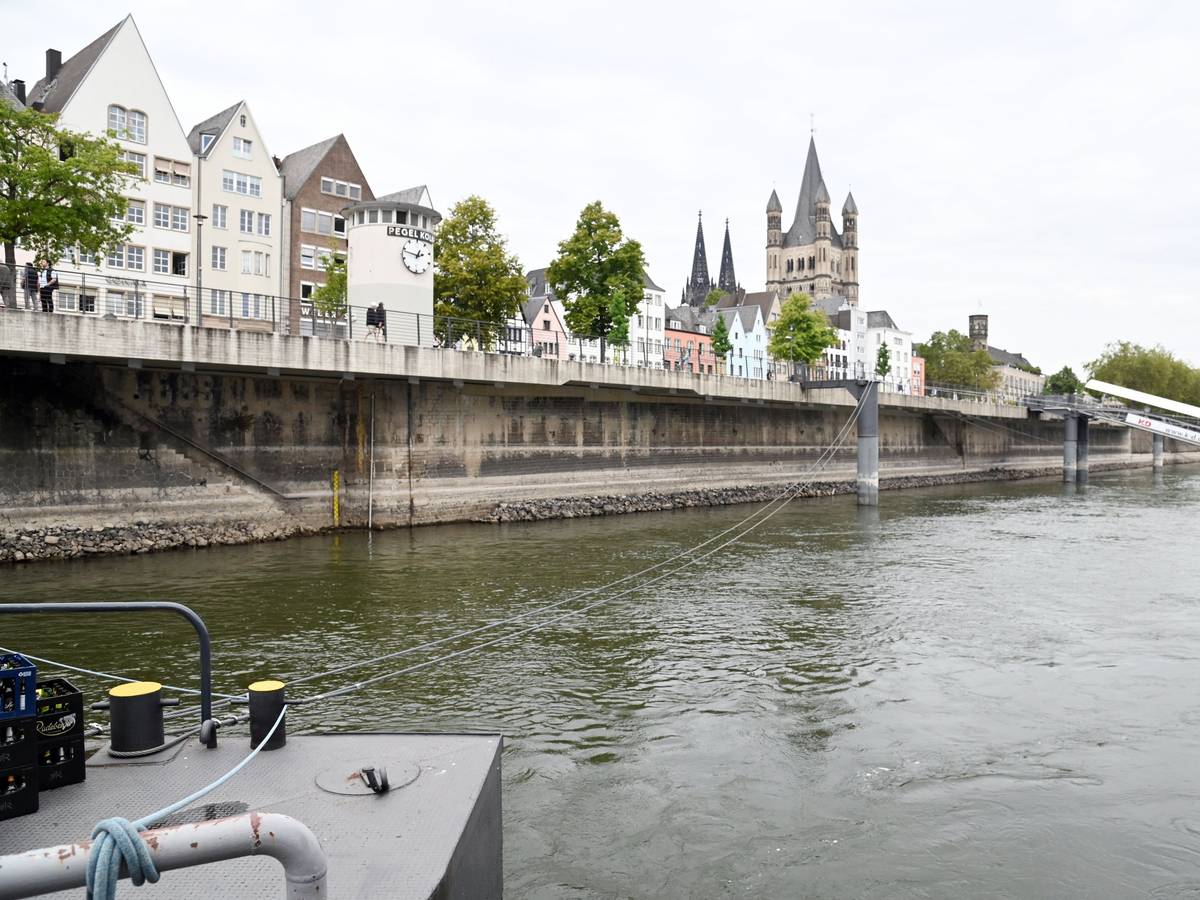 Keine Schiffe, keine Einnahmen. Weil der Rhein so wenig Wasser führt, bleiben Kreuzfahrttouristen aus.